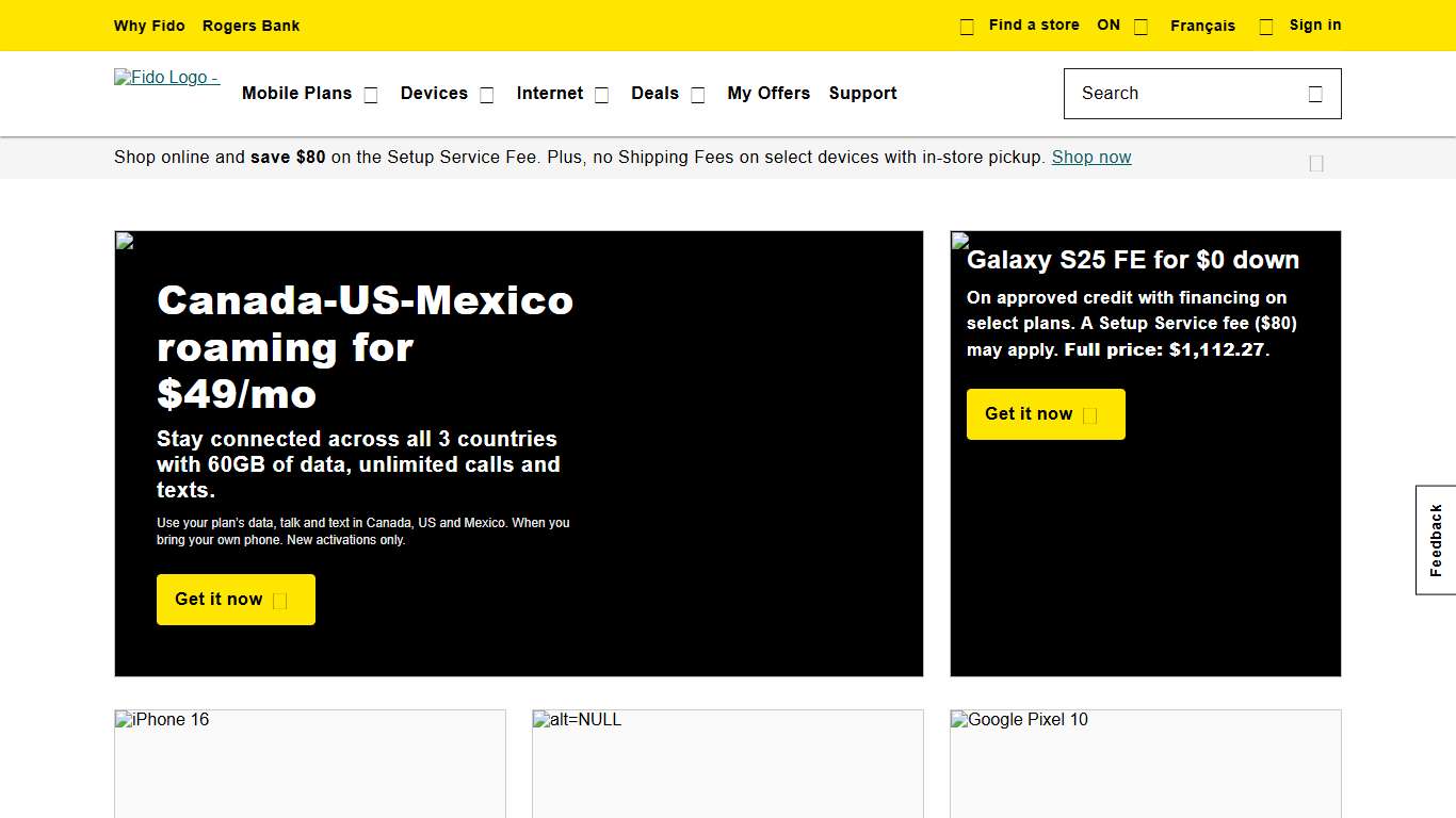 Mobile Phones, Plans and More - Fido